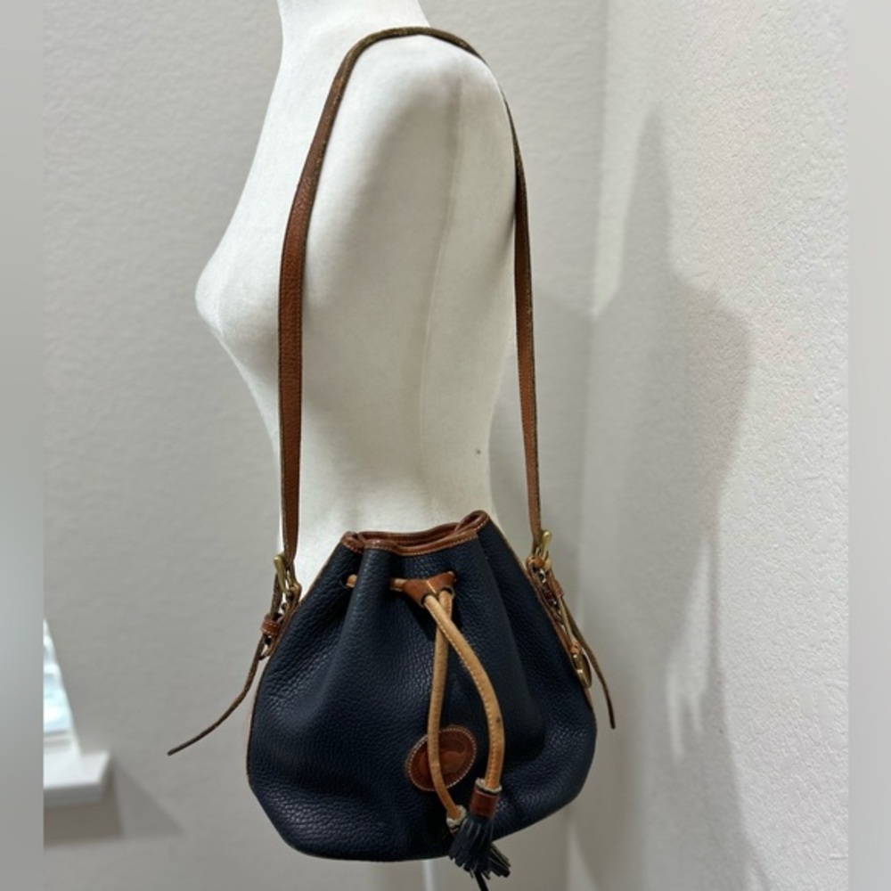 Vintage Dooney & Bourke Drawstring Bucket Bag